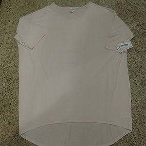 LuLaRoe Tops - Pink LuLaRoe Lrg Irma LuLaRoe Tops - Pink LuLaRoe Lrg Irma